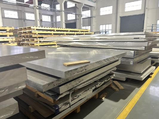 अनुकूलन योग्य एयरोस्पेस 7075 T7351 एल्यूमीनियम प्लेट मौसम प्रतिरोध